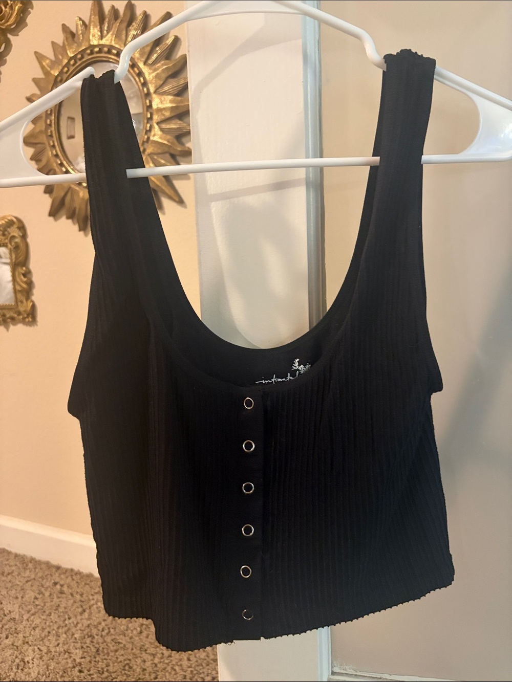 Free People Intimately Black Tank
